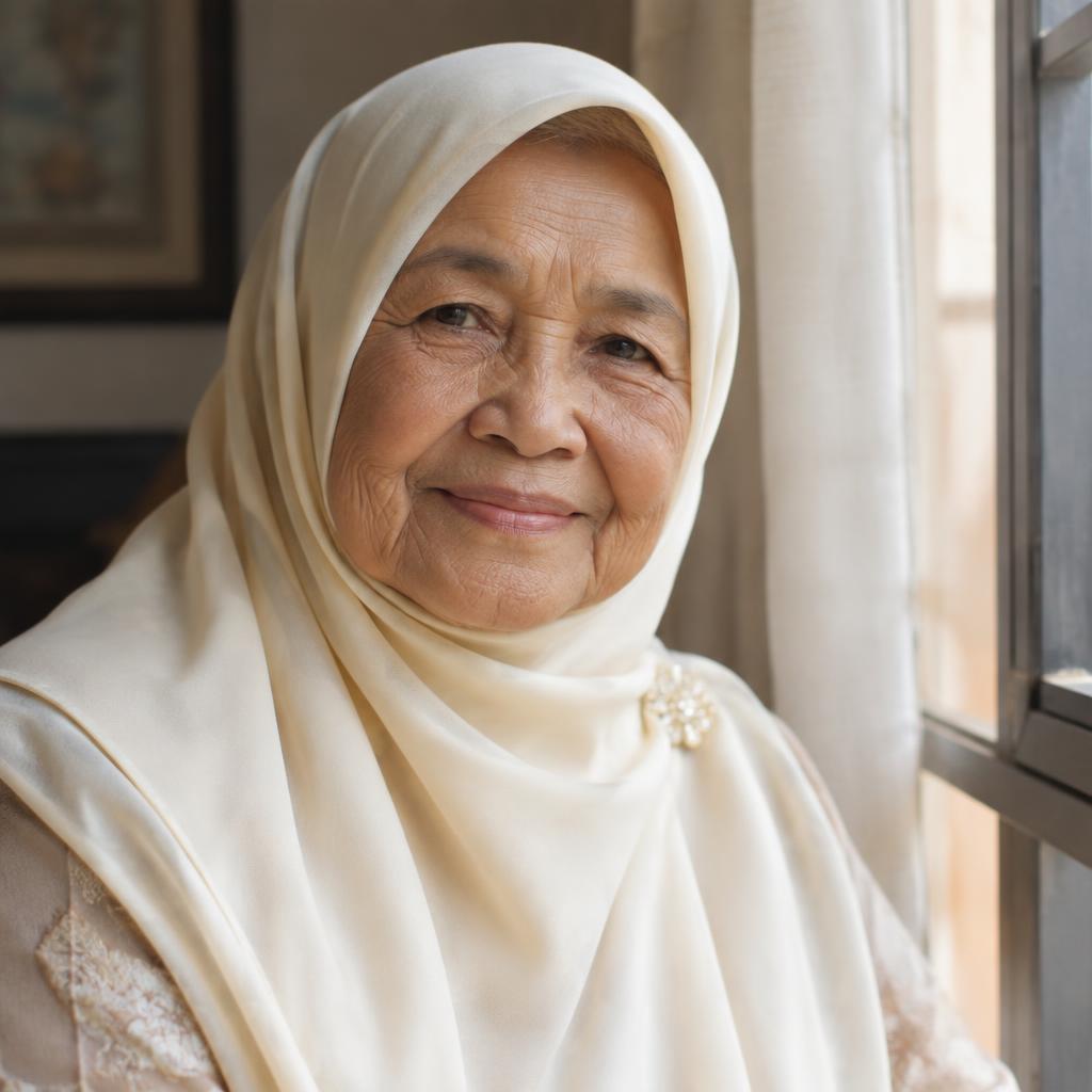 Portrait of Siti Aminah binti Omar